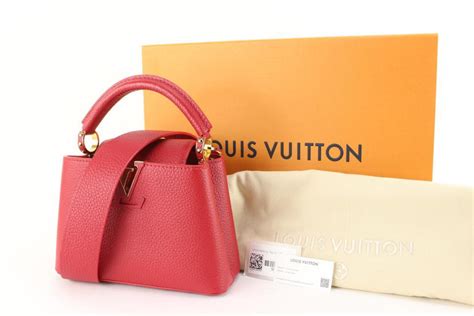 lv capucines mini red|capucines mini louis vuitton.